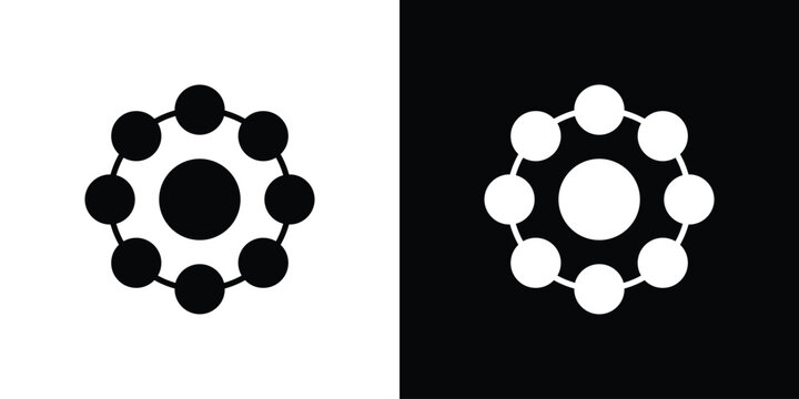 Antioxidant icon minimal elements kit