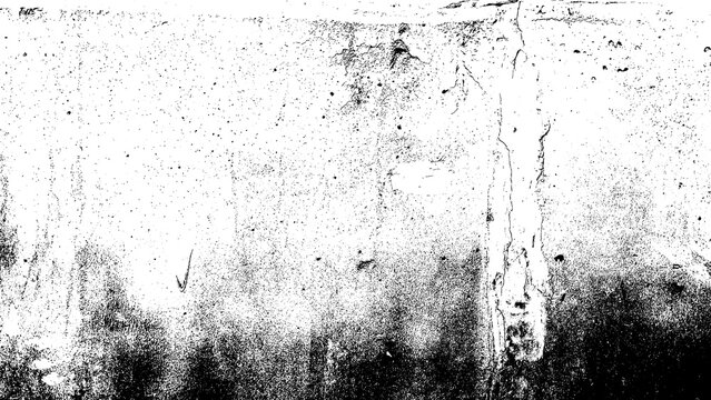 Dirty grunge texture. old worn overlay distressed background. scratched glitch effect for design. png file