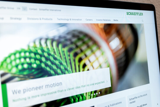 Mexico city, mexico, 06 02 2026, schaeffler group website displaying automotive technology innovation