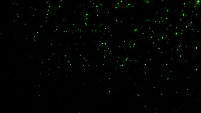 Abstract galaxy space, black night sky, stars and universe, astronomy cosmos, white snow and water particles, Christmas motion animation, 4K gradient special effects, fantasy background, stock footage
