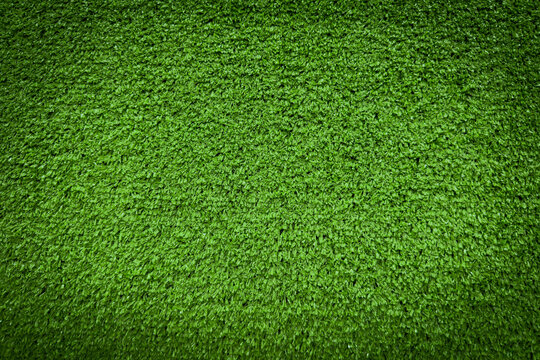 Green grass background, football field