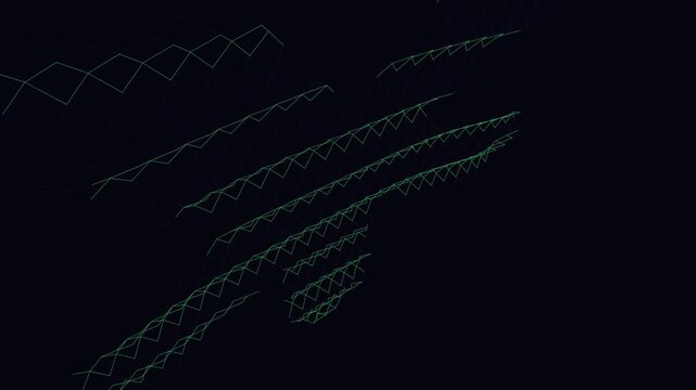 dark minimalist purple zig zag grid