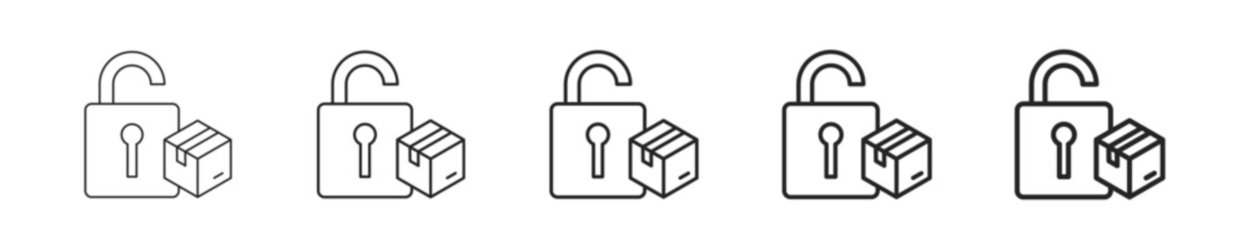 Accessibility vector icon in minimalist line style. Clean editable stroke illustration with geometric design and monochrome appearance, isolated on white background