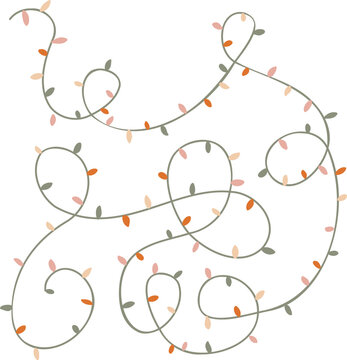 tangled christmas tree string lights