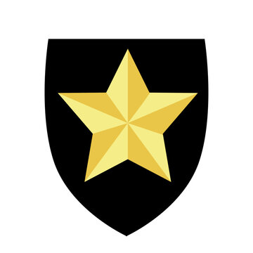 Golden star shield illustration representing first Pancasila principle and national values