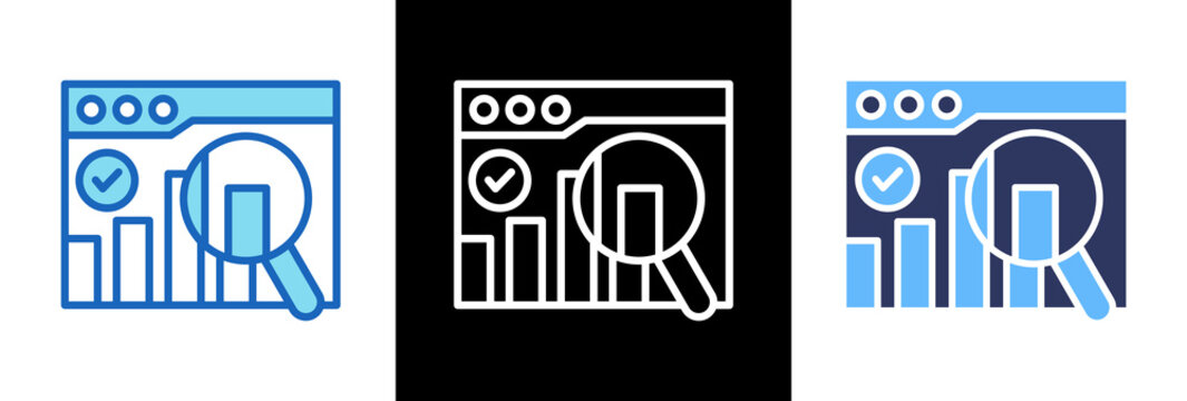 Data Exploration triplestyle icon