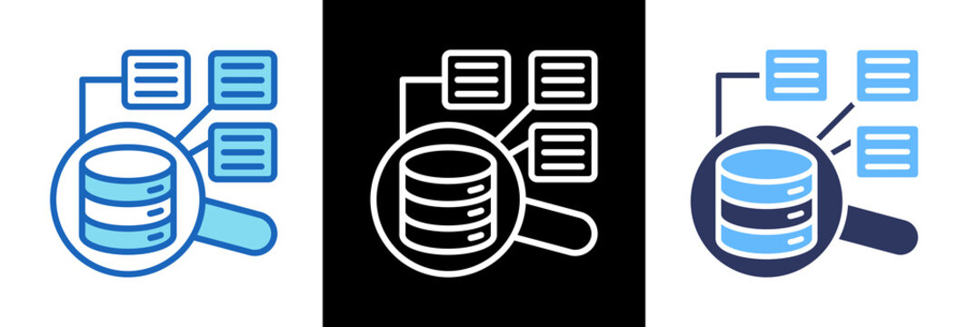 Data Classification triplestyle icon