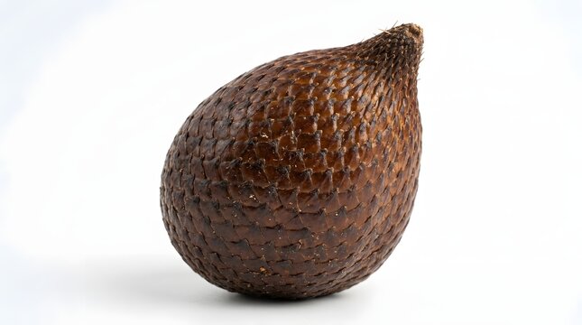Introducing Salak, a delicious exotic snake fruit from Indonesia with unique scaly brown skin