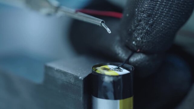Modern Electronics Factory Robotic System 4K