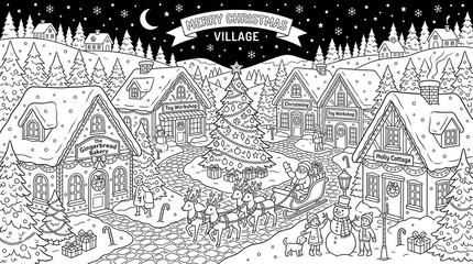 Obraz premium Coloring Page