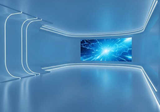 Luminous Nexus: A Glimpse Through the Cosmic Aperture