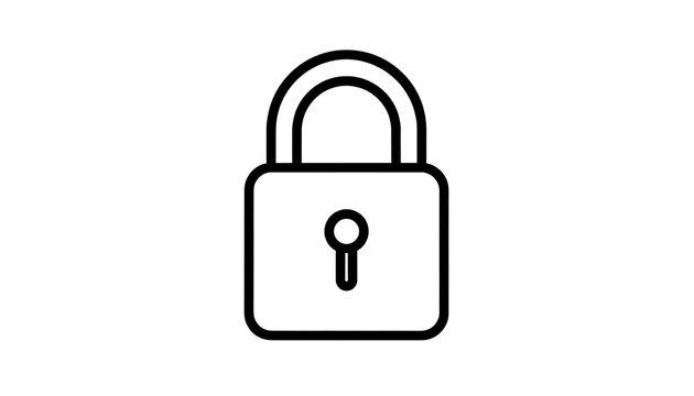 Black and white question mark icon on smartphone.