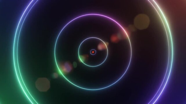 Cinematic optical bloom expands through deep black space, emerald, sapphire and violet halos blending with authentic lens reflections, volumetric haze and atmospheric light diffusion.