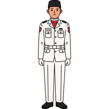 Indonesian President Official Uniform