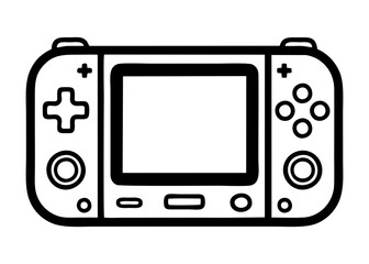 Portable Game Console Handheld Device Icon © Kuldi