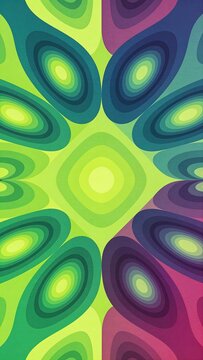 Trendy Abstract Design in Mono Fluid Wave meets Spring Berry Tetrad Sedimentary Strata Ritual for textile and surface pattern design