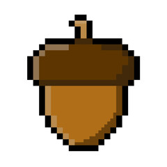pixel acorn © syubari