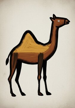 Nomad's Silhouette: A Desert Icon