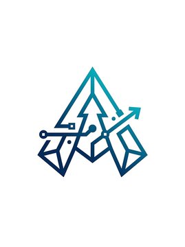 Modern Star of David Vector Illustration Blue Jewish Religious Symbol with Geometric Triangle Design for Holiday Decoration, Israel Identity, Logo, and Winter Celebration Icon