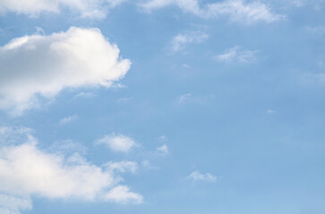 Obraz premium blue sky with cloud background
