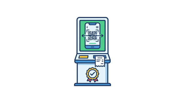 Electronic Voting Machine with QR Code.
