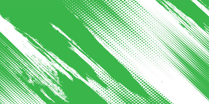 halftone on white background. Vector dots glitter or halftone glitter pattern texture Pop Art Style Background modern grunge green arts dots sport.