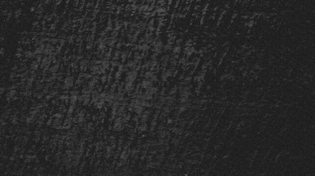 Halftone dots grunge overlay texture looping distressed grainy background film grain for vintage cinematic video effects and gritty transitions.