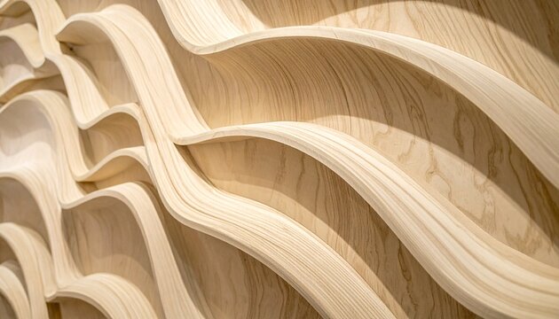 Soundproof acoustic foam panels with sculpted wave design. Noise-reducing studio wall insulation for professional audio recording.