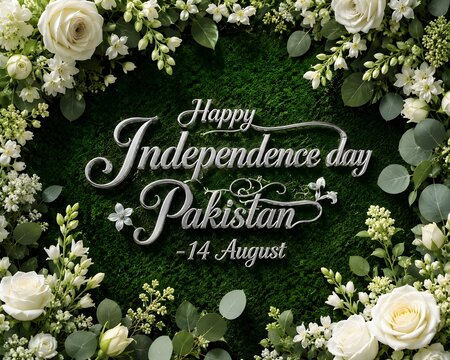 celebrating independence day of pakistan 