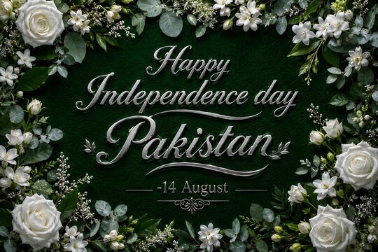 celebrating independence day of pakistan 