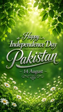 celebrating independence day of pakistan 