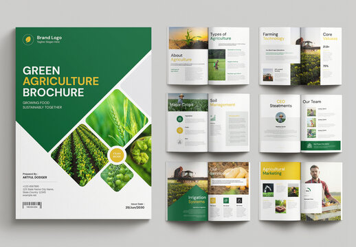 Agriculture Brochure Layout