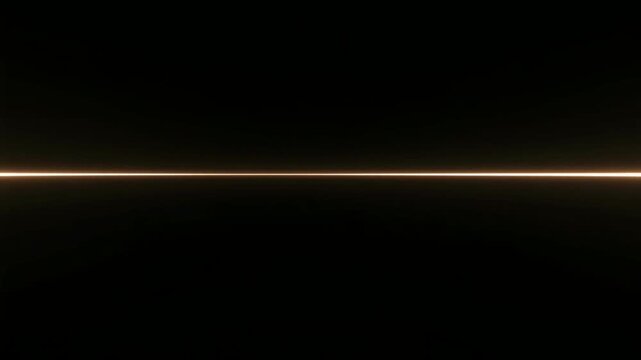 漆黒を貫くまっすぐな光の筋