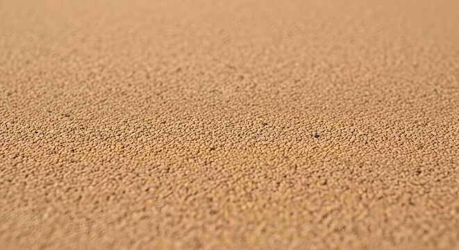 Sand Texture Close-up: A detailed macro shot showcasing the granular texture of dry sand, with fine particles creating a natural, earthy surface.