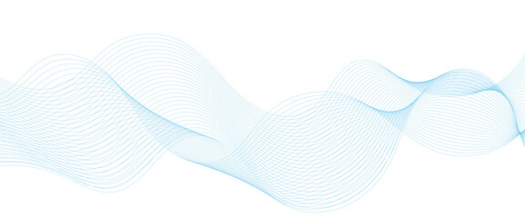 Fototapeta premium Vector digital waves sound music isolated minimal paper glowing design. abstract smooth wave blend line flow swoosh speed sound texture background.