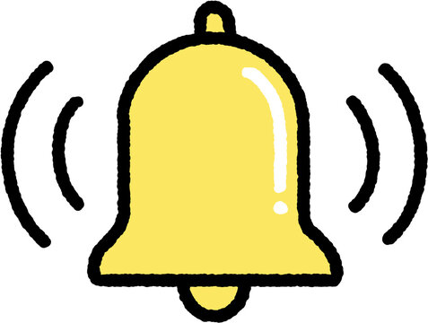 Simple Bell Icon Illustration