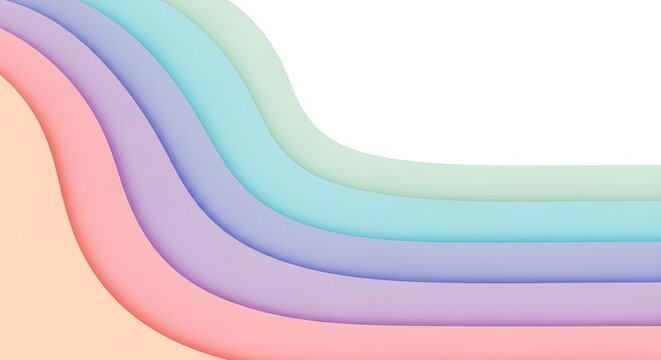 Colorful abstract wave design for digital backgrounds. Vibrant flowing shapes for creative projects.