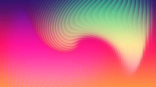 Vibrant Gradient Swirl Abstract Background Design