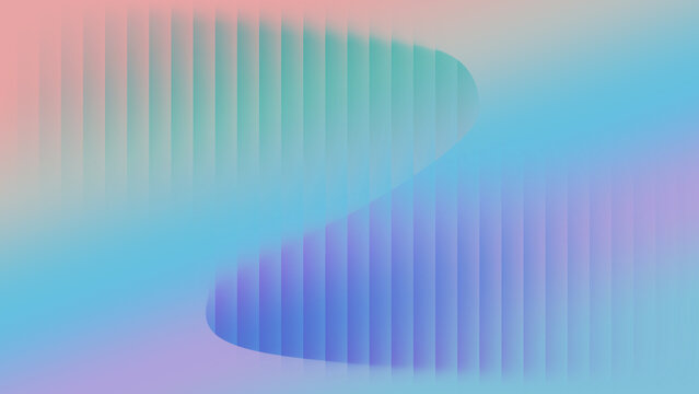 Soft Pastel Gradient Abstract Wave Background