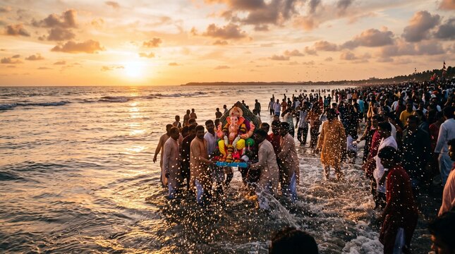 ganesh visarjan