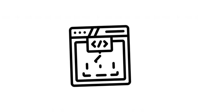 algorithm animated icon
