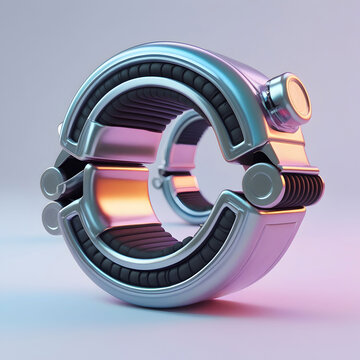 a highly detailed lush 3D render of a rubber lined
