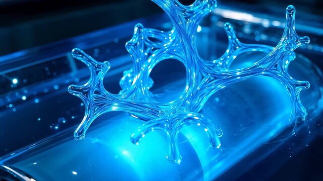 Ferrofluid Structure Evolution in Lithium-Ion Battery Electrode