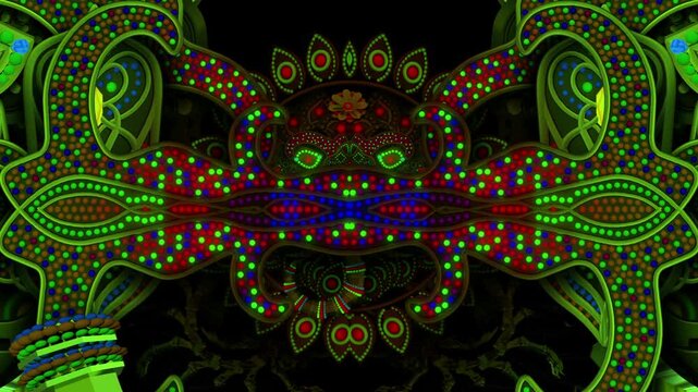 Psychedelic Elephant 02