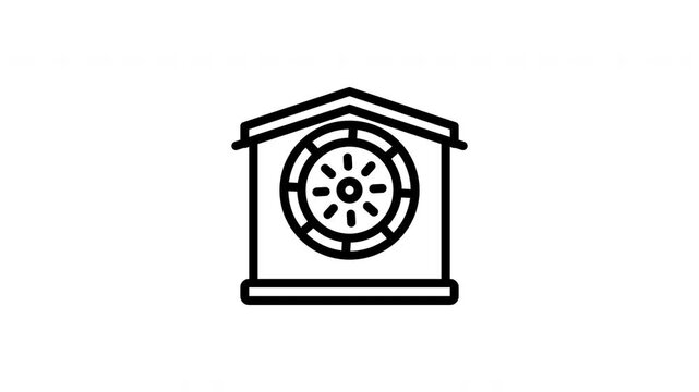 astrology houses animated icon