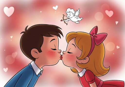 Cupid's Kiss: A First Blush of Love