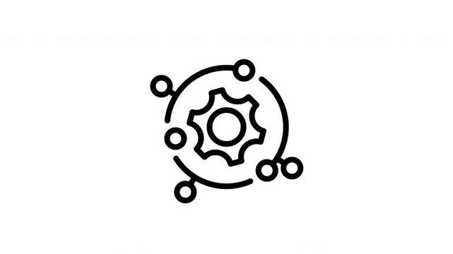 automation system animated icon
