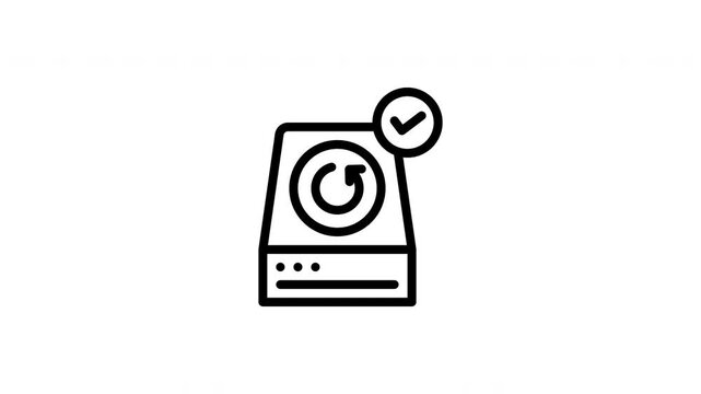 backup drive animated icon