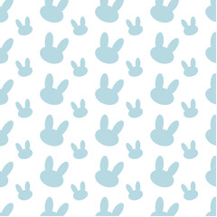 Fototapeta premium Bunny Head Pattern