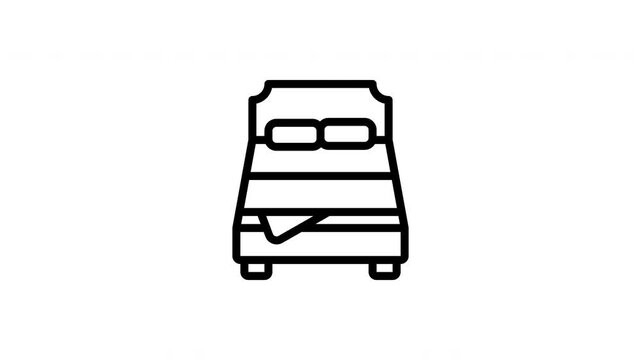 bed animated icon